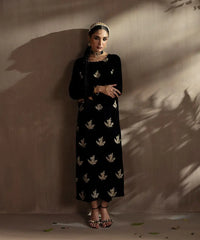 Embroidered Velvet Shirt - Kross Kulture