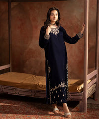 Embroidered Velvet Shirt - Kross Kulture