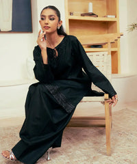 2PC - Embroidered Cambric Suit - Kross Kulture