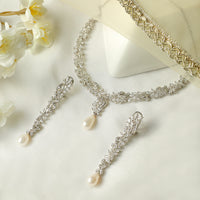 Flower Necklace Set