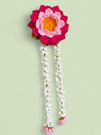 Kanwal - Crochet Lotus Hair Accessory Gulyarn