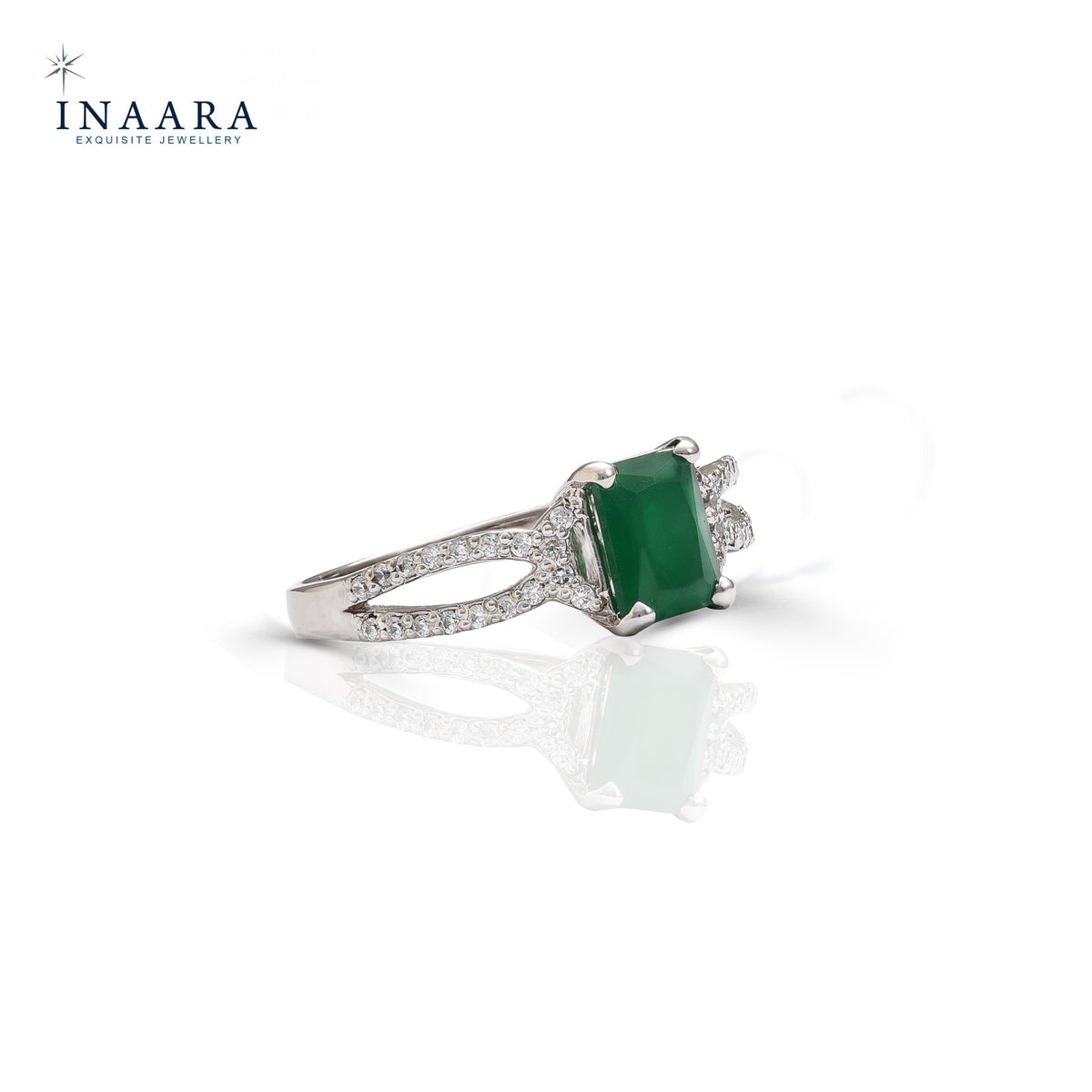 Green - Diamond Style Ring