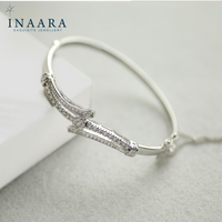Sparkling Ribbon Bangle