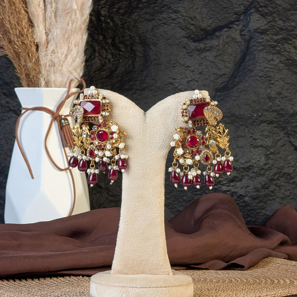 Rangoli Multicolour Jhumka Earrings