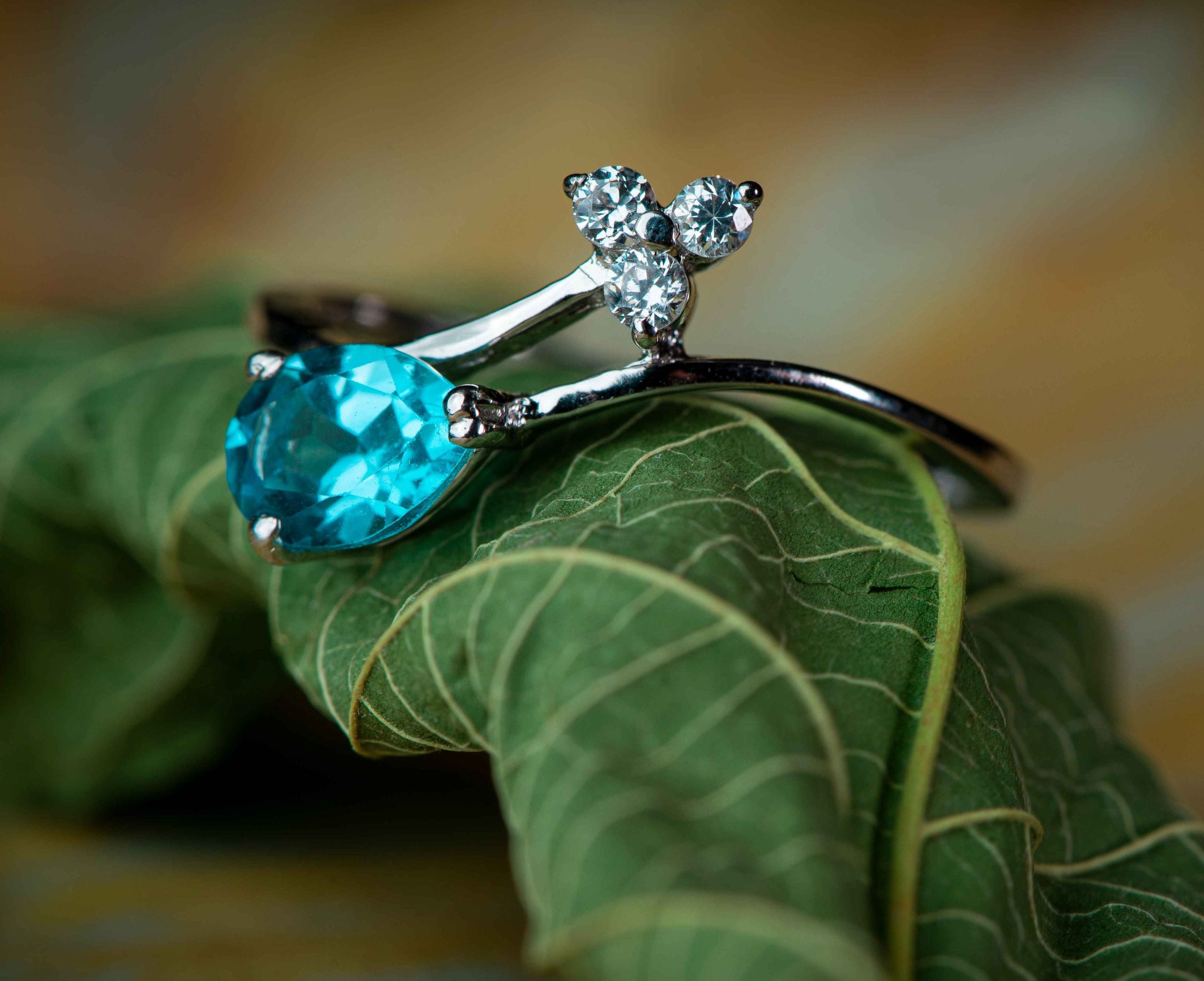 Blue Topaz Ring
