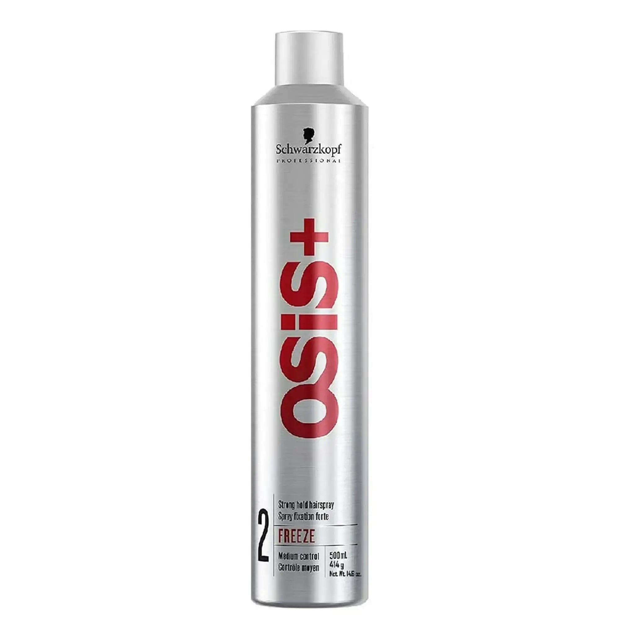 Schwarzkopf Osis+ Freeze Strong Hold Hairspray #2 Medium Control 500 Ml - Mmall