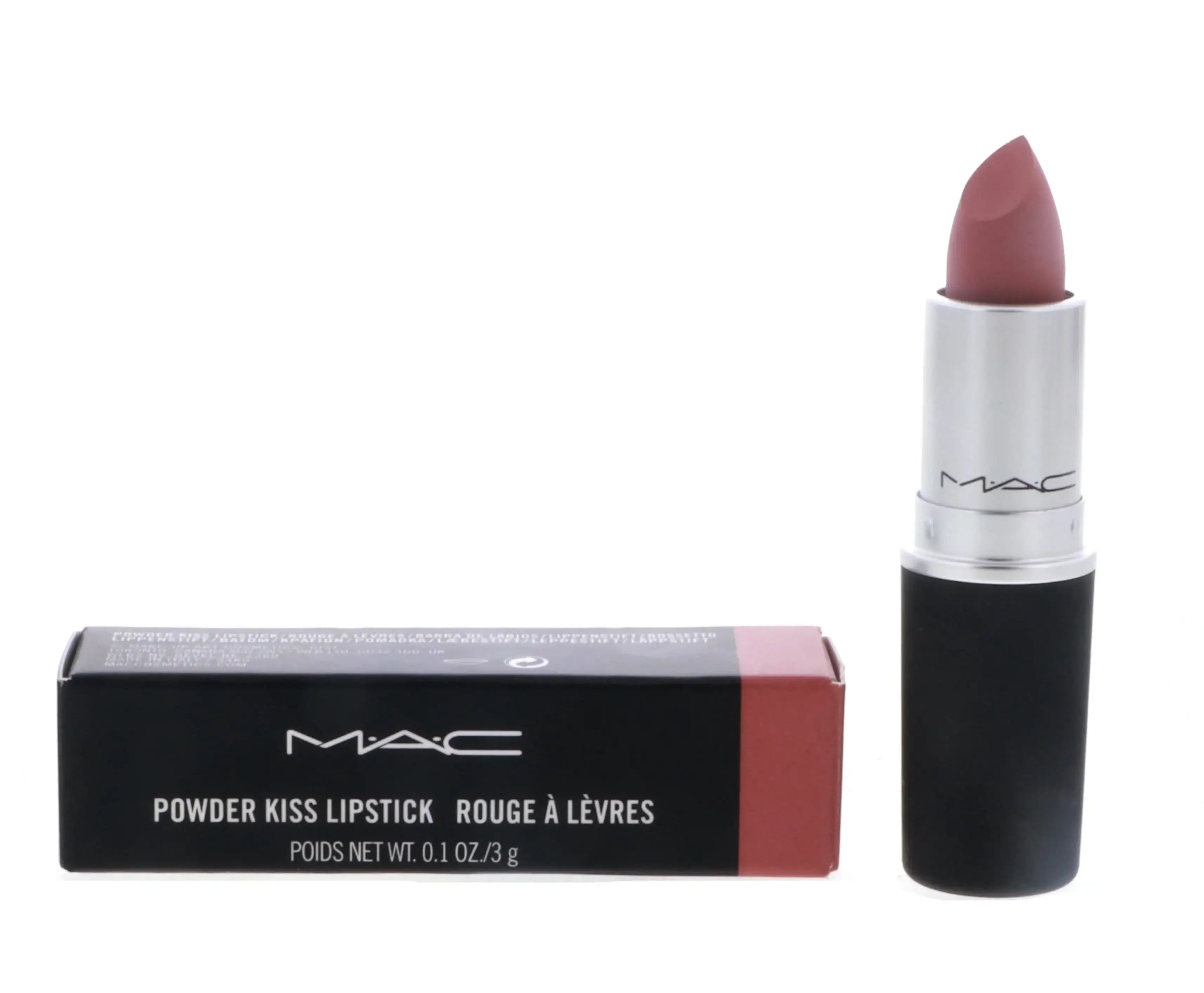 Mac Powder Kiss Lipstick #931 Teddy - Mmall