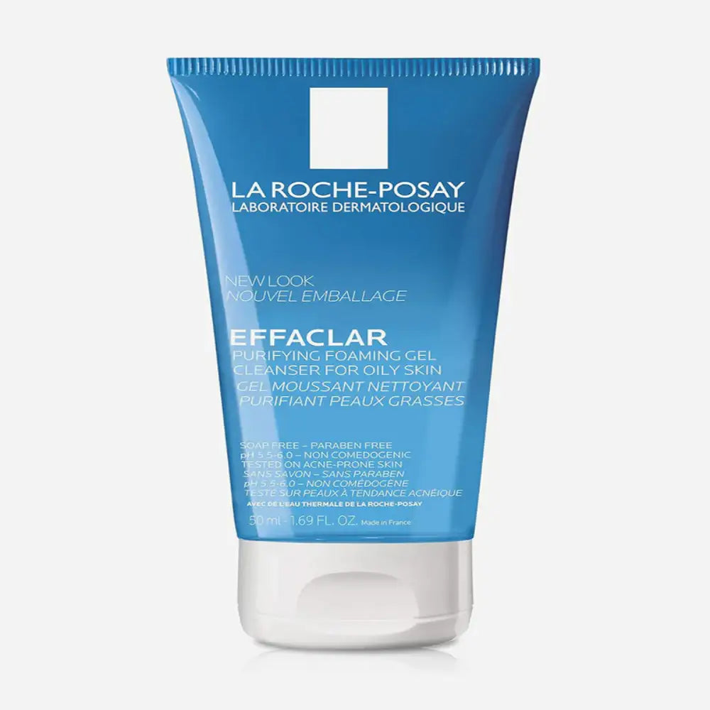 La Roche-Posay Effaclar Purifying Foaming Gel Cleanser For Oily Skin 50 Ml - Mmall