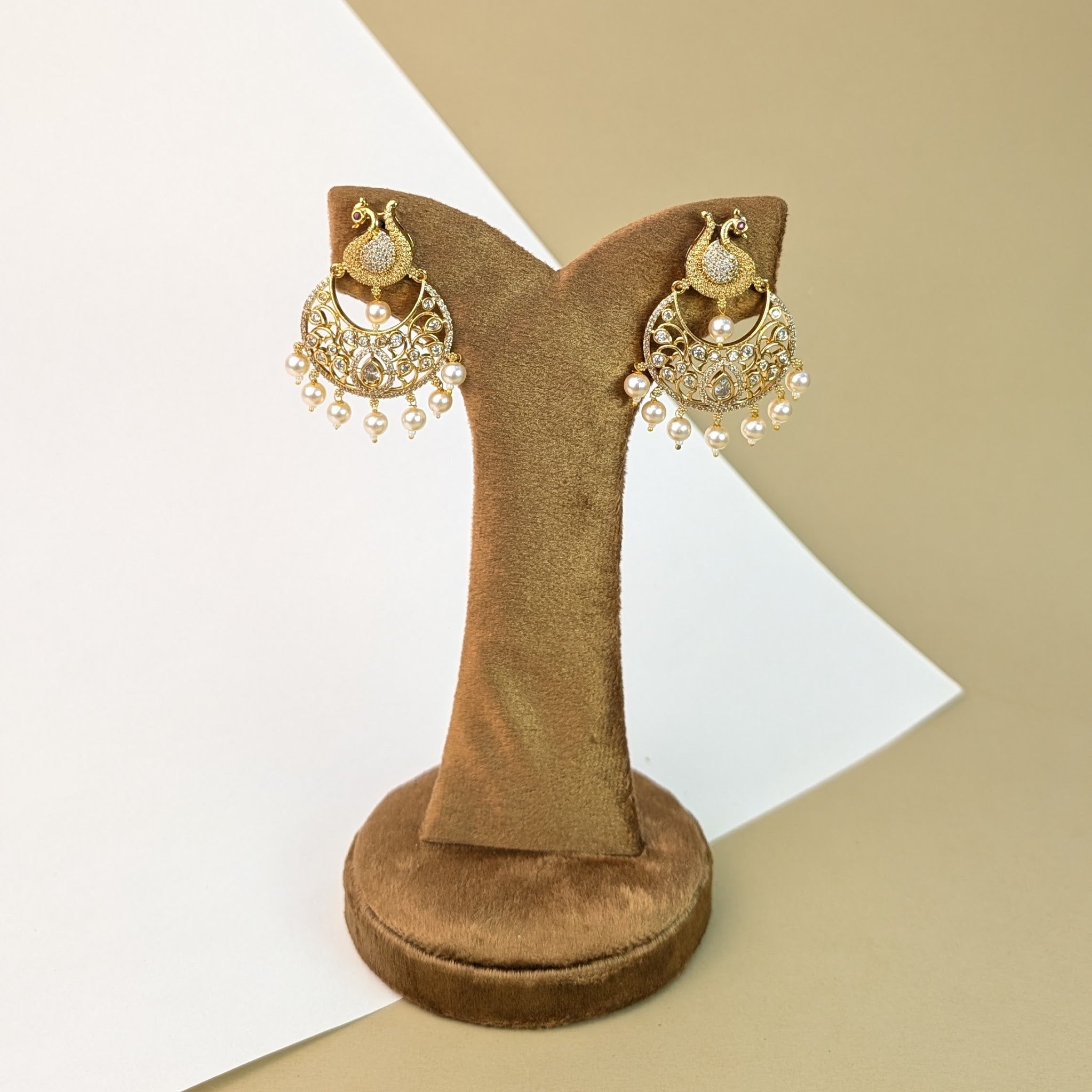 Shabnam Dew Stone Earrings