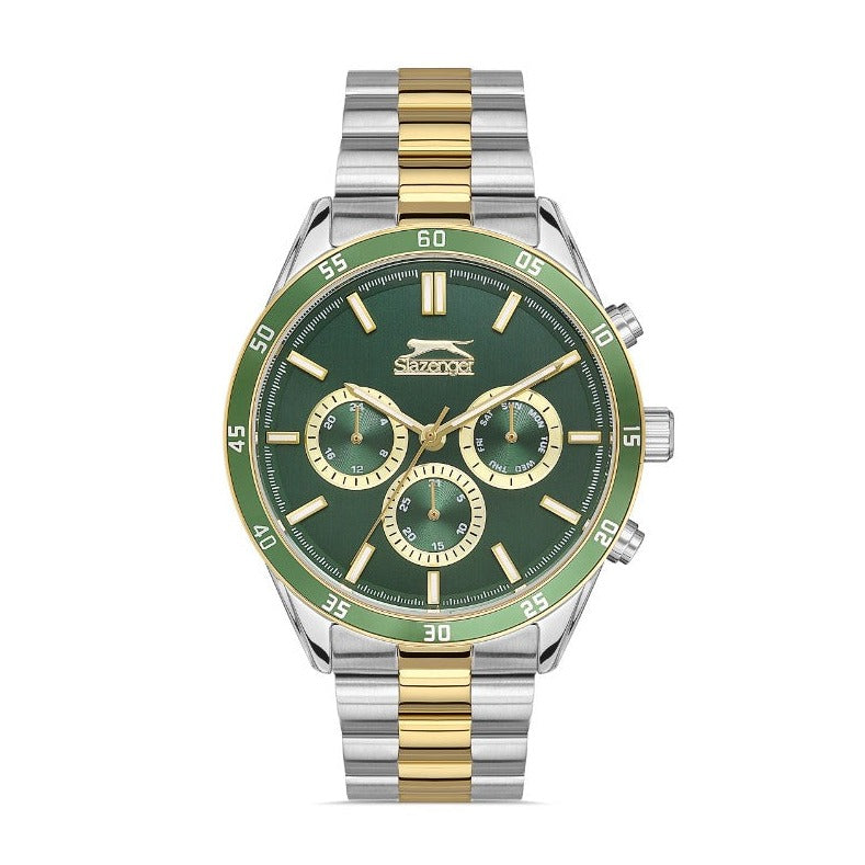 Slazenger - SL.09.2109.2.03 - Gents Stainless Steel Watch Green - Nizam Watch House