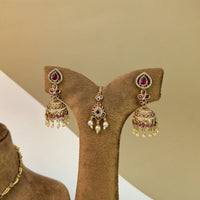 Lakshmi Haram South Indian Rajwadi Necklace Set