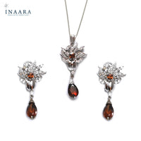 Flower Set - Crystal Brown