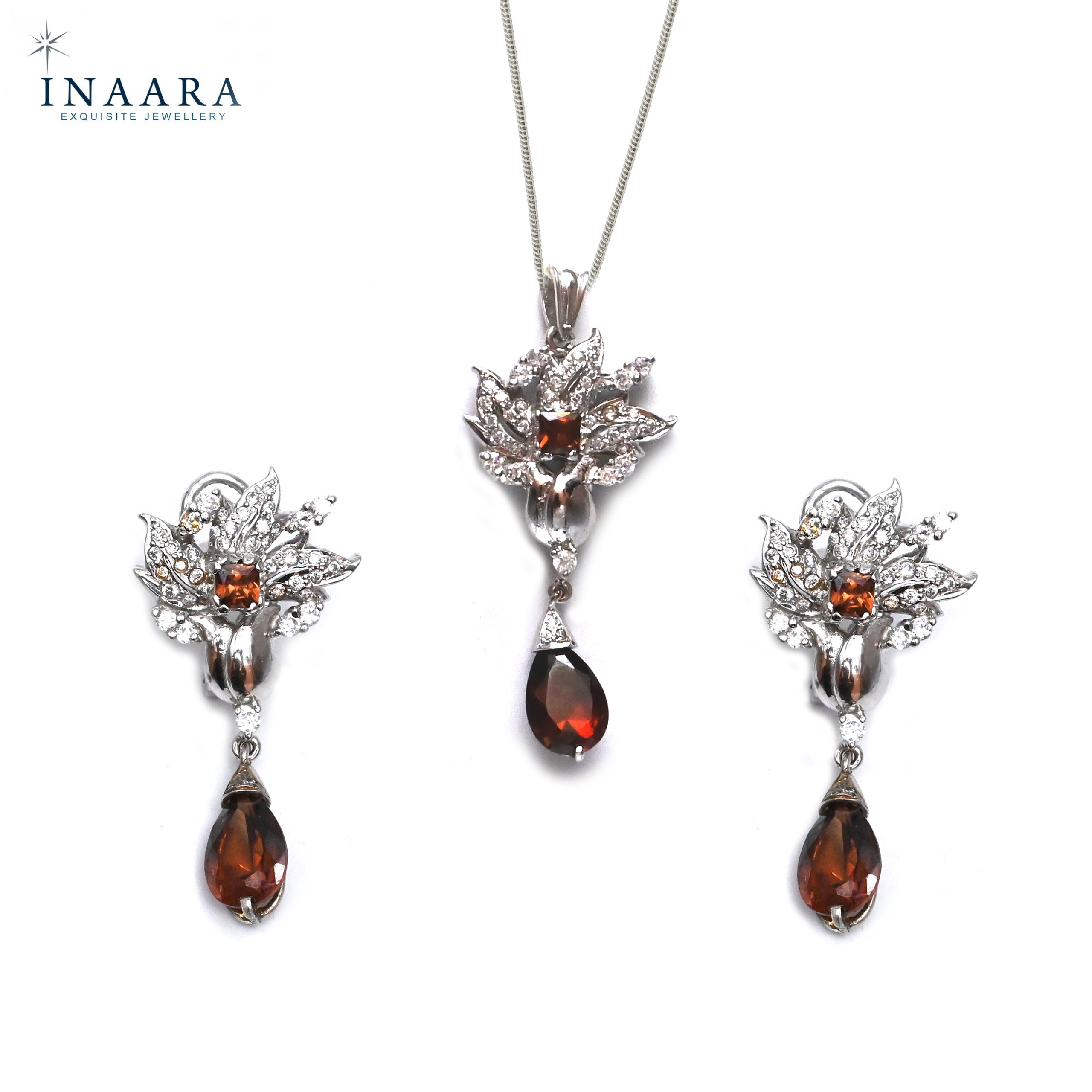 Flower Set - Crystal Brown