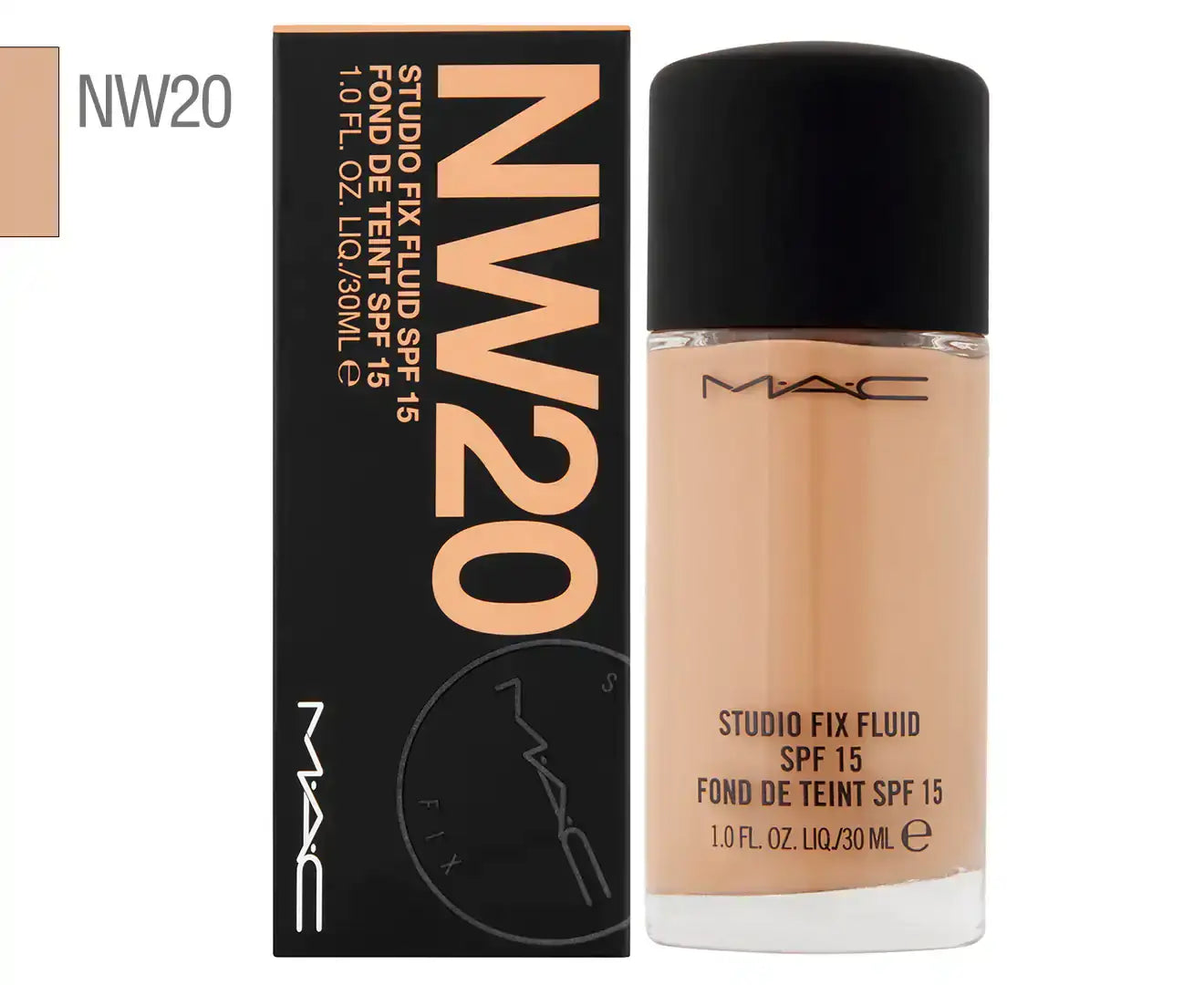 Mac Studio Fix Fluid Foundation SPF15 NW20 - Mmall
