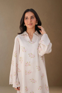 Rose Blanc Co-ord Set - Luxe Bamboo – view 4