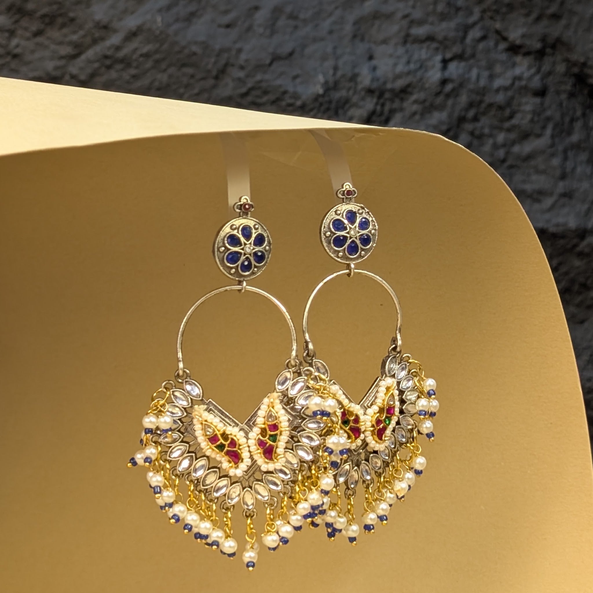 Meenakari Antique Earrings