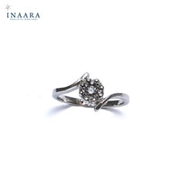 Stylish Zircon Ring