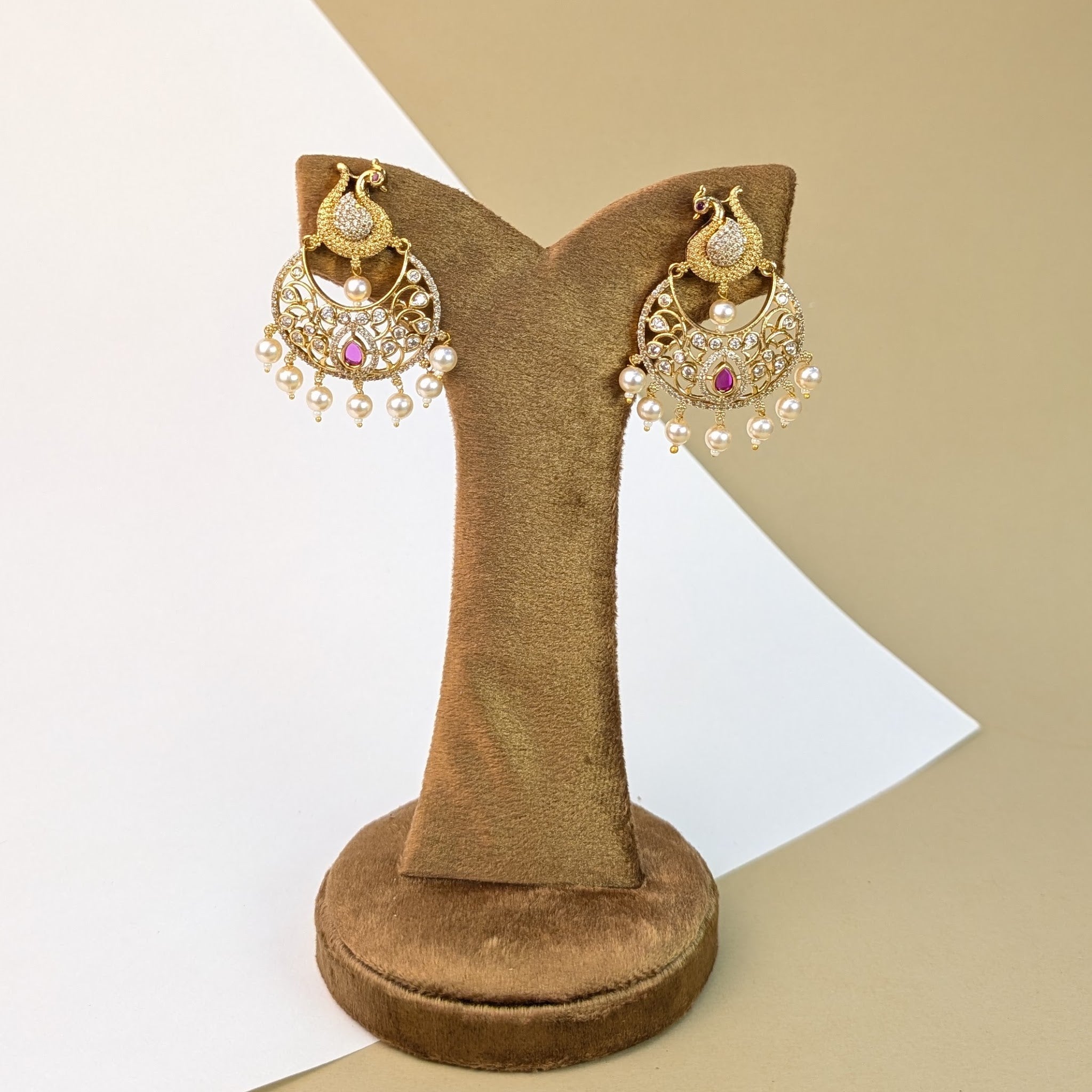 Zarnigar Royale Stone Earrings