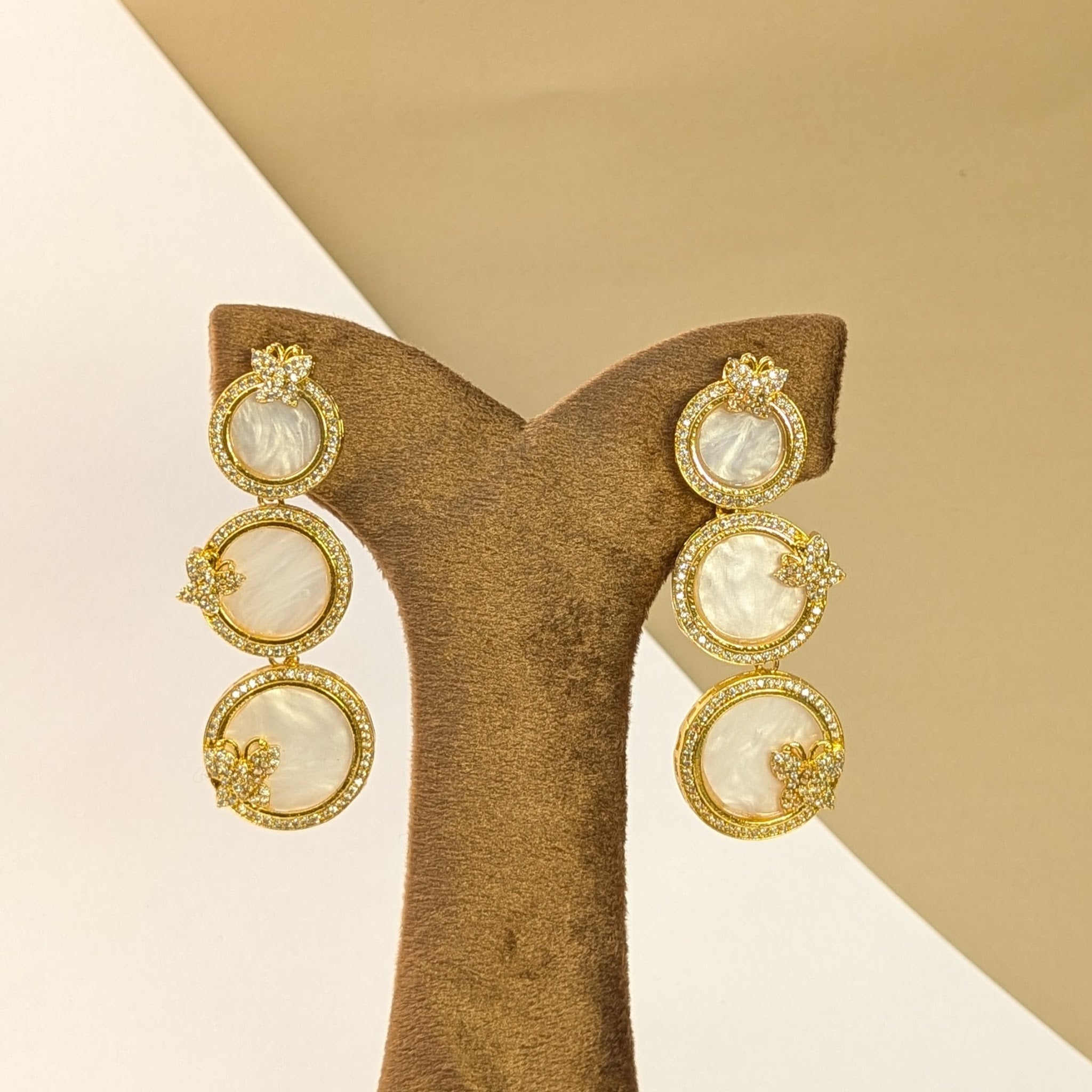 Emerald Kemp Antique Earrings
