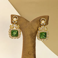 Floral Kundan Earrings