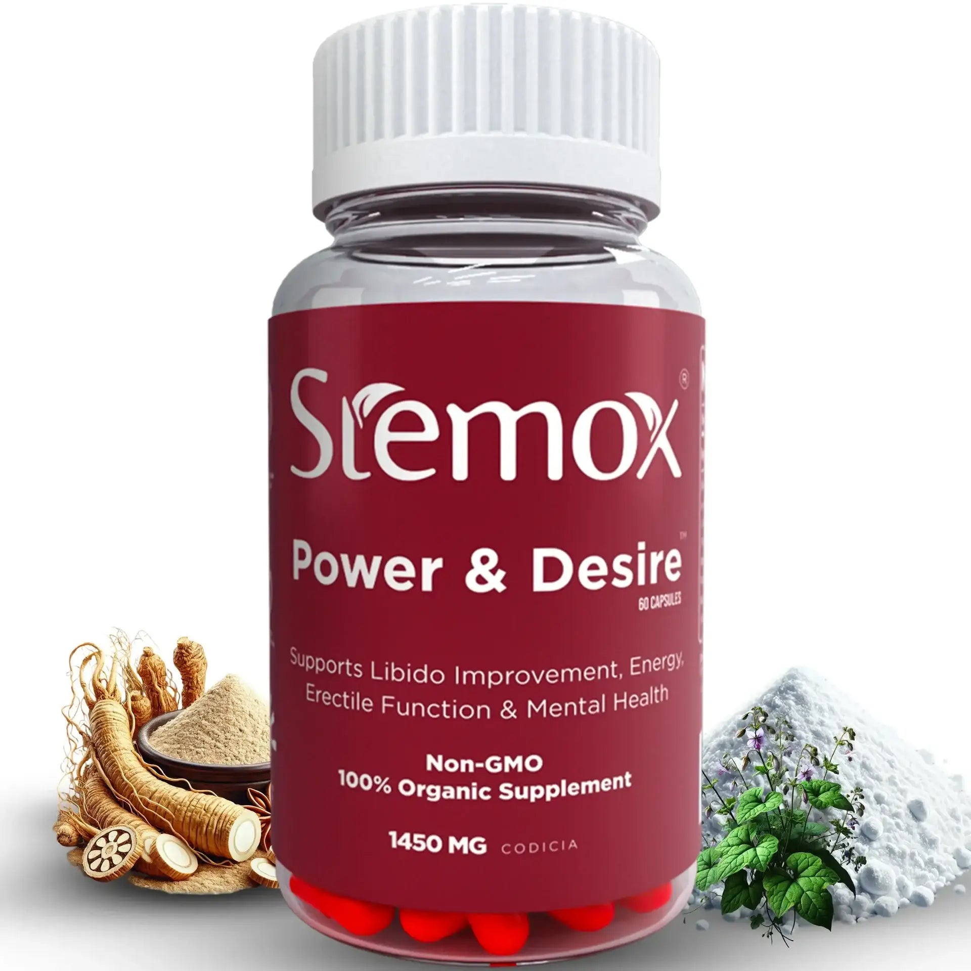 Stemox Power & Desire 1450MG - Mmall
