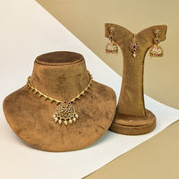 Antique Choker South Indian Rajwadi Necklace Set