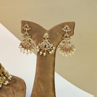 Antique Coin South Indian Rajwadi Necklace Set