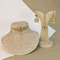 Nandi Bull South Rajwadi Necklace Set