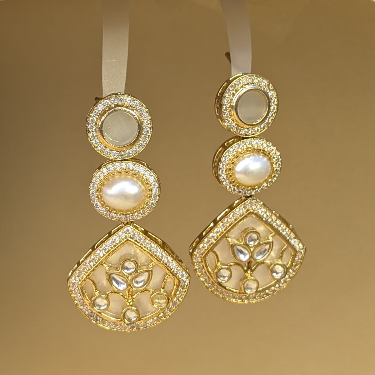 Regal Dangler Antique Earrings