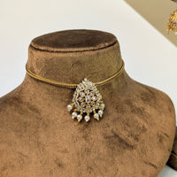 Bridal Choker South Indian Rajwadi Necklace Set