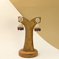Antique Kundan Jhumkis