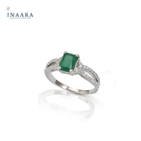 Green - Diamond Style Ring