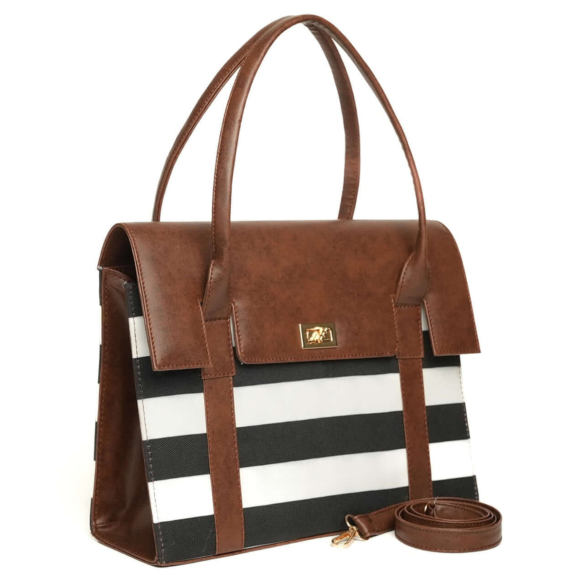 Darwin Brown women's shoulder bag in brown by Bag X
