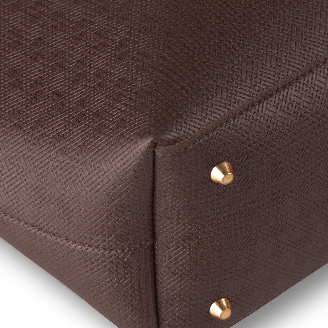 Diana Choco women's shoulder bag in choco by Bag X