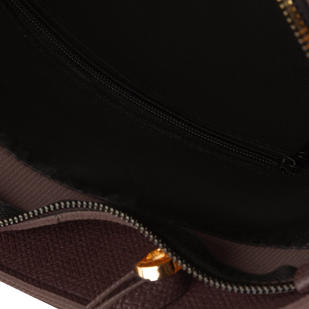 Diana Choco women's shoulder bag in choco by Bag X