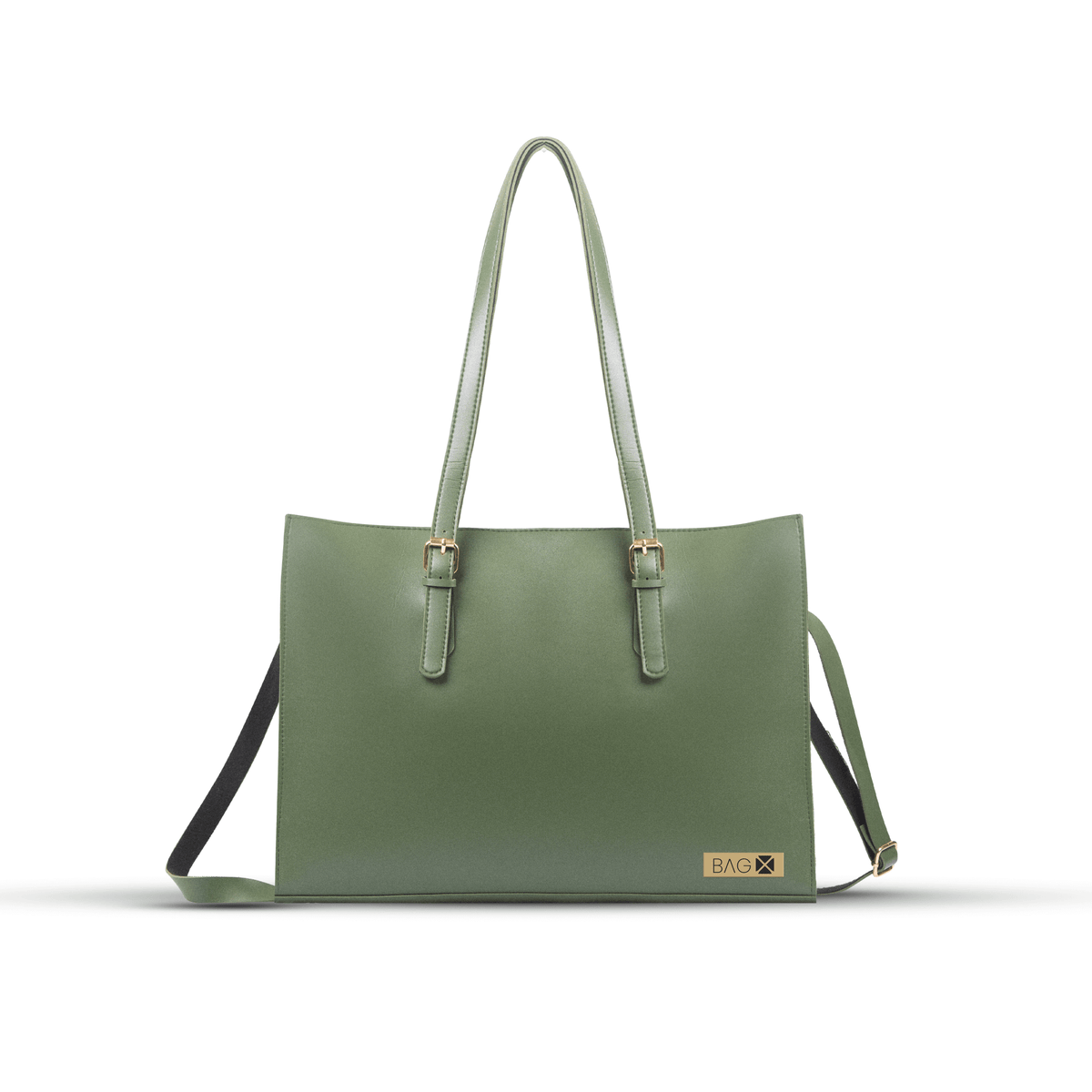 Blossom 3 Pcs Green women's tote bag in green by Bag X