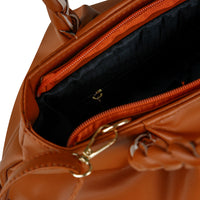 Ash Brown women's crossbody bag in brown by Bag X