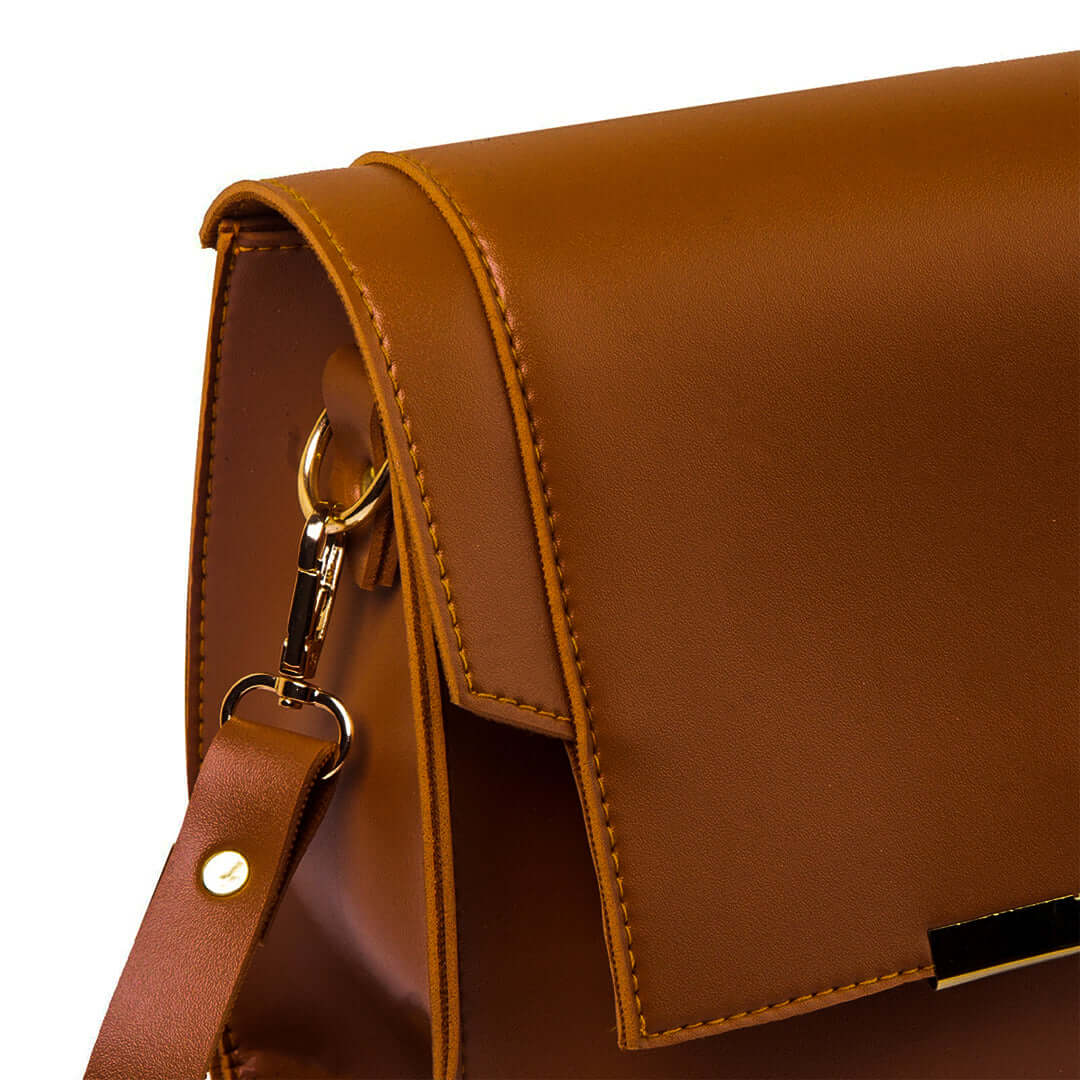 Blaze Brown women's handbag in brown by Bag X