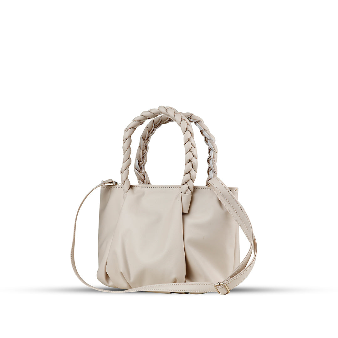 Ash Beige women's crossbody bag in beige by Bag X