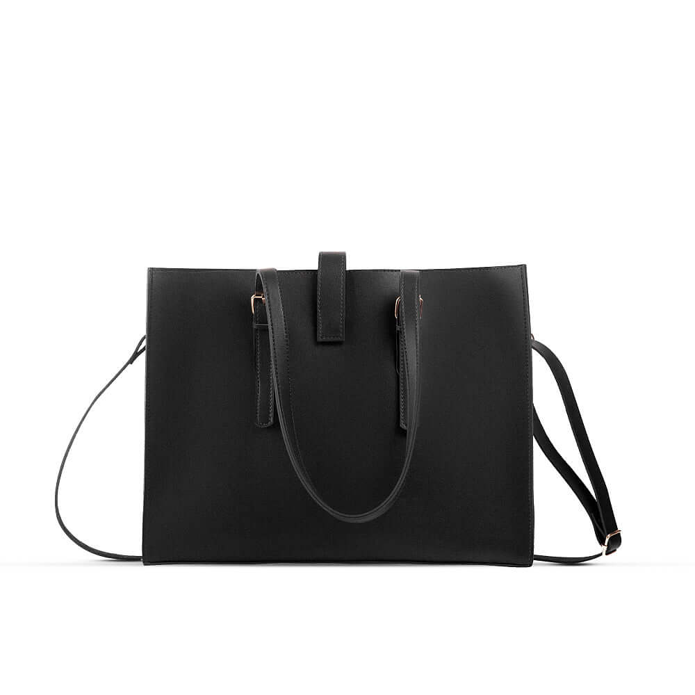 Blossom 3 Pcs Black women's tote bag in black by Bag X
