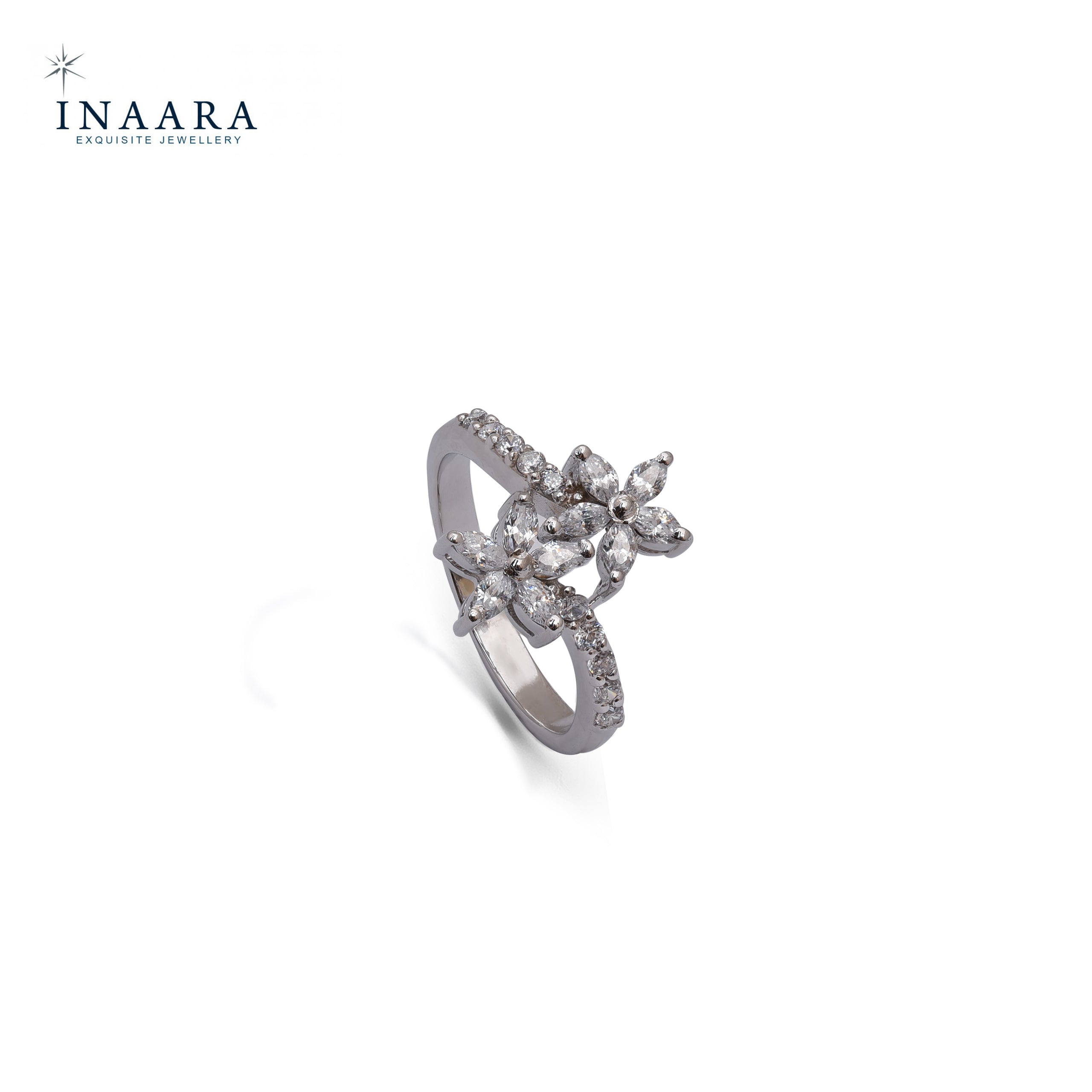 Dual Flower Ring