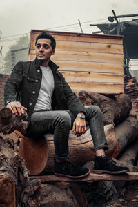 SKU: 1002- Black Suede Shoes - DeVogue