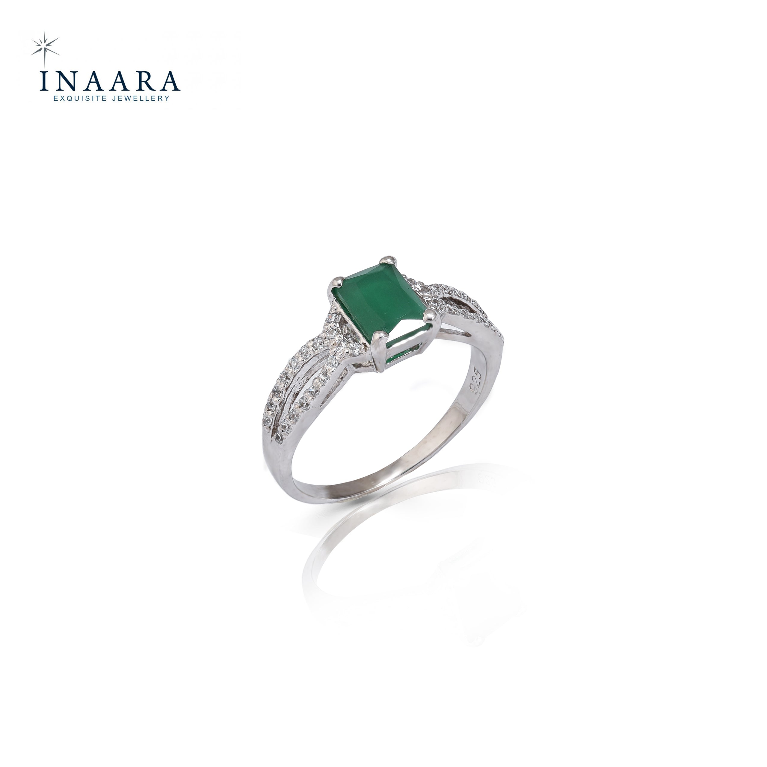 Green - Diamond Style Ring