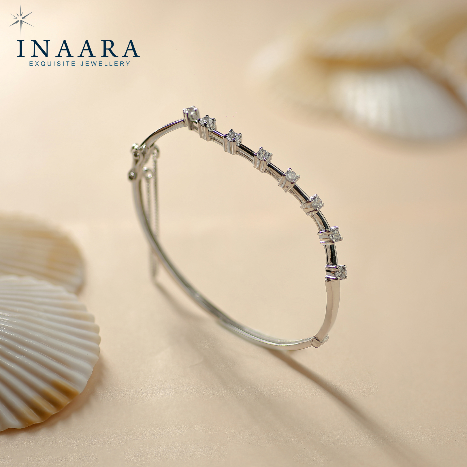 Curved Starlight Bangle