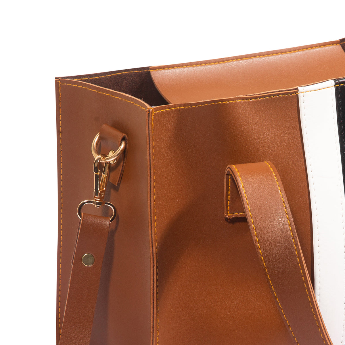 Baku 3 Pcs Brown women's wallet & clutch in brown by Bag X