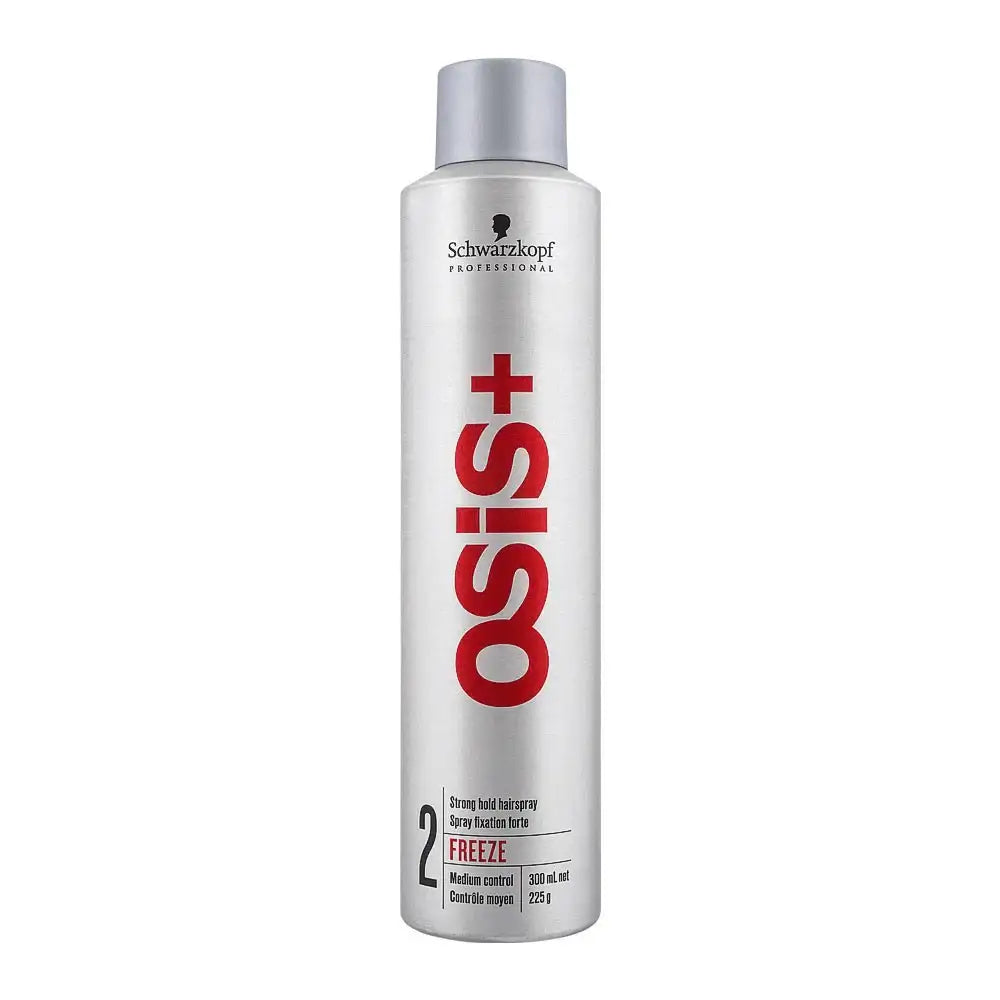Schwarzkopf Osis+ Freeze Strong Hold Hairspray #2 Medium Control 300 Ml - Mmall