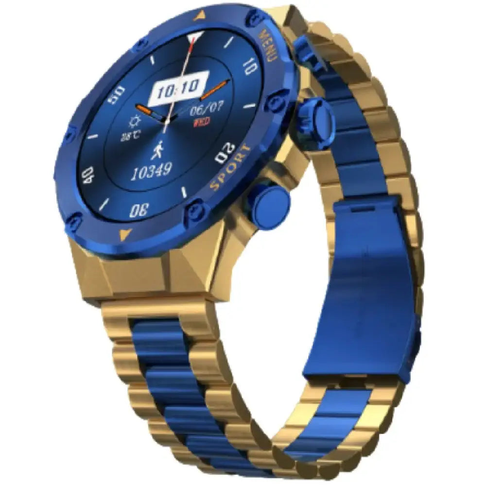 Zero Smart Watch Vogue Gold Blue - Mmall