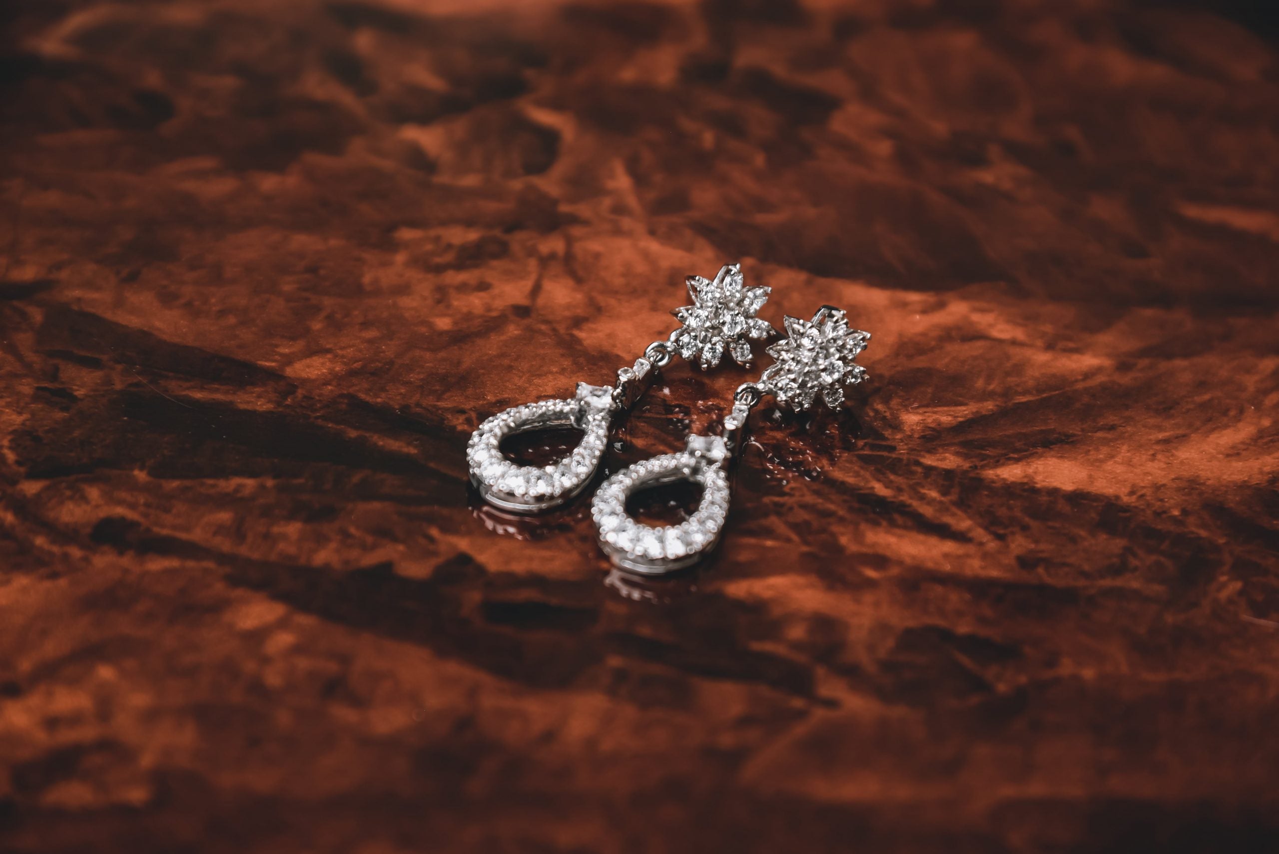 Star Drop Earrings