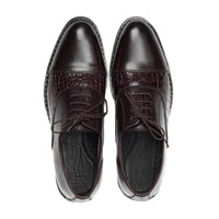 3007-Brown Oxford Soft Leather - DeVogue