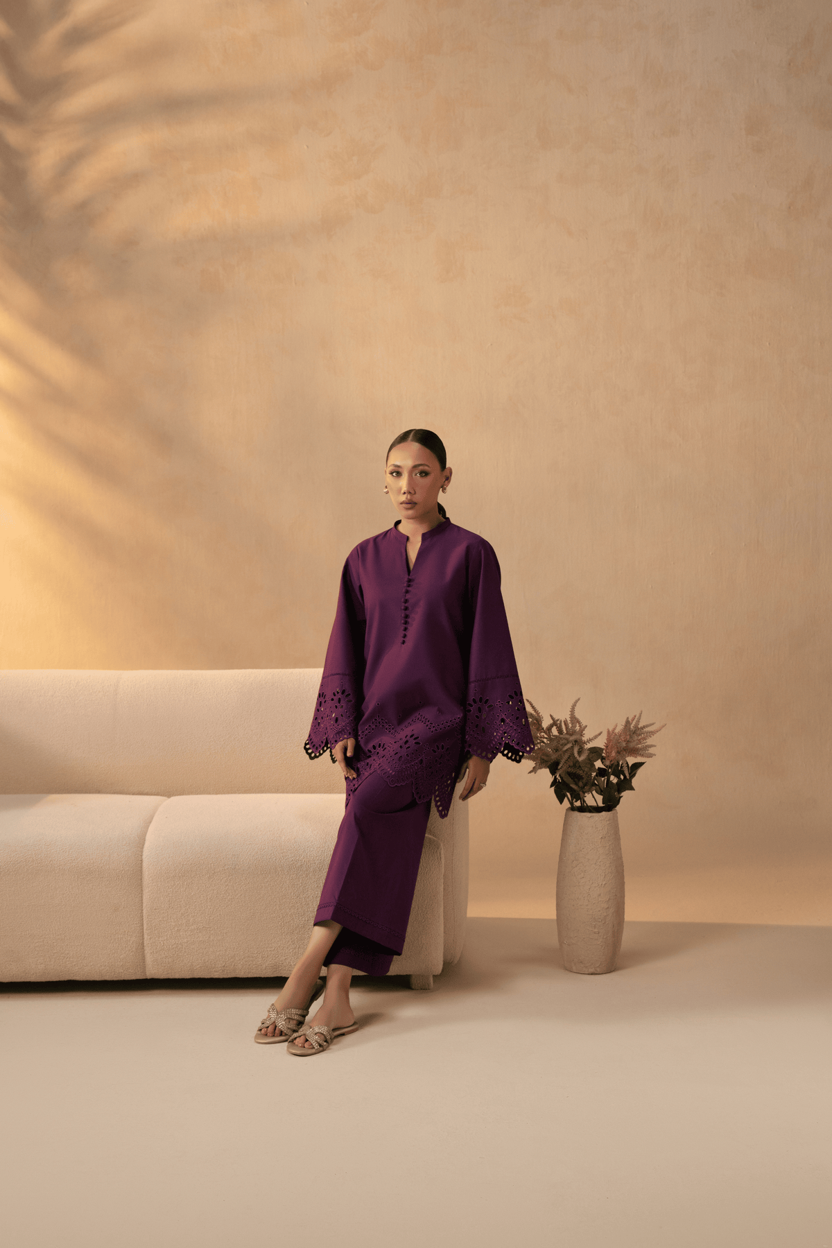 Cassis Deep Co-ord Set V-II